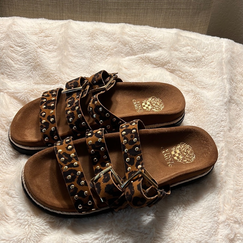 New slip on sandals